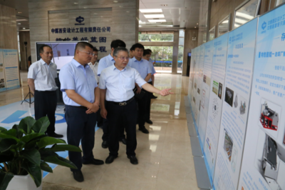 西安研究院黨委書記、董事長王海軍一行到中煤西安設計工程有限責任公司座談交流